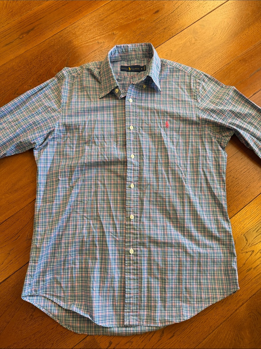 Ralph Lauren Shirt Men’s Medium Long Sleeve Button Up
